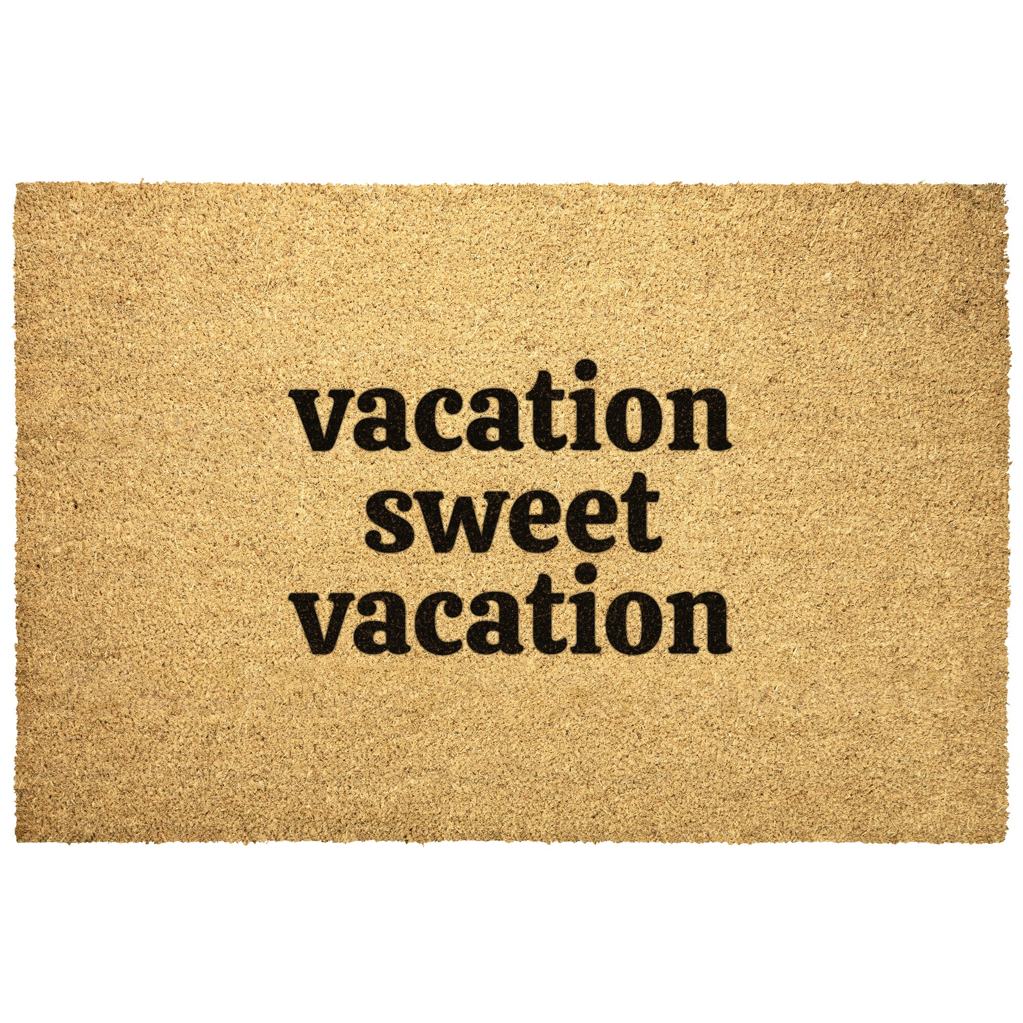 Geslagen vrachtwagen palm Onheil Outdoor Mat for Your Vacation Rental :: "Vacation Sweet Vacation" – Lucky  Blue Shop